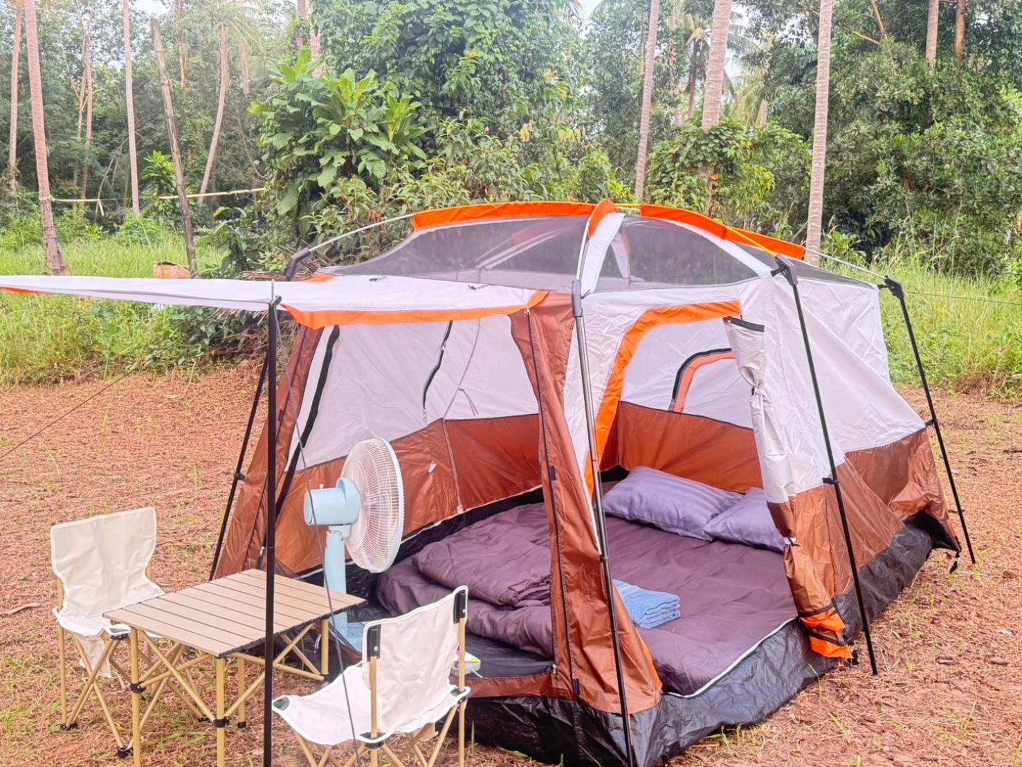 Tent Room At Tapao Beach Ko Kut Luaran gambar